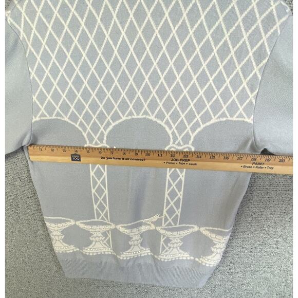 Vintage St. John By Marie Gray Sweater Women’s P Santana Knit Quiet Luxury - Picture 14 of 15